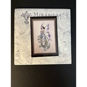 Nora Corbett Mirabilia cross stitch pattern “July’s Amethyst Fairy”